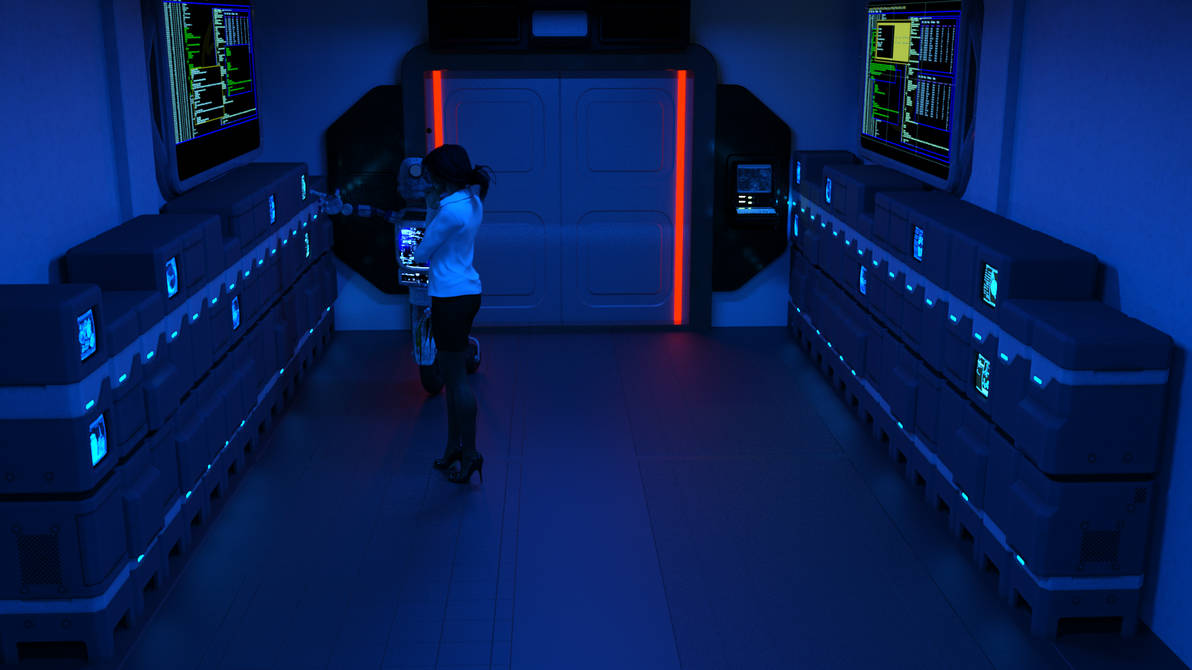 One Shot Computer Room Computer Room by Aminn on DeviantArt