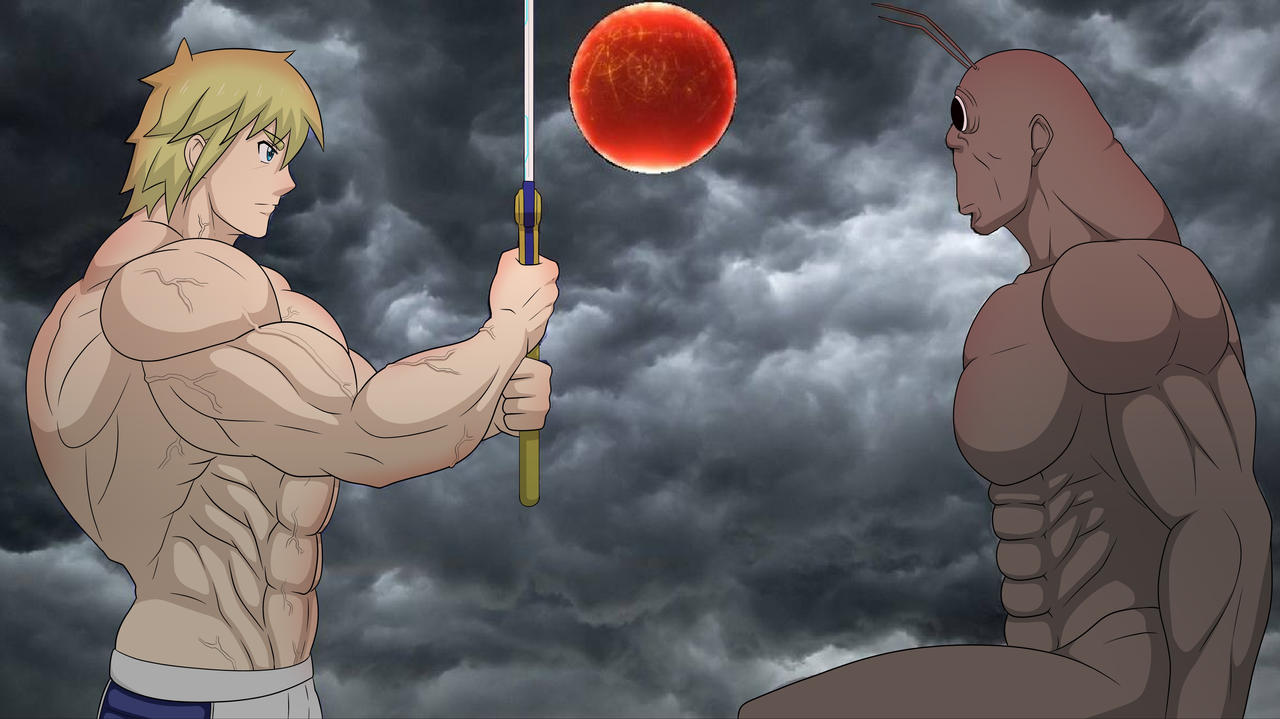 Muscular Swordsman Joseph G Newton Faces Roach By Makoto Nii Chan On Deviantart Muscular Swordsman Joseph G Newton Faces Roach By Makoto Nii Chan On Deviantart