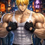 Hyper muscular street fighter Prince Joseph 2