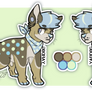 |CLOSED| .:Bandana Dog Adopt:. |OTA|