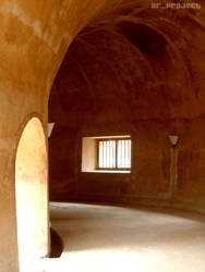 inside taman sari ruin