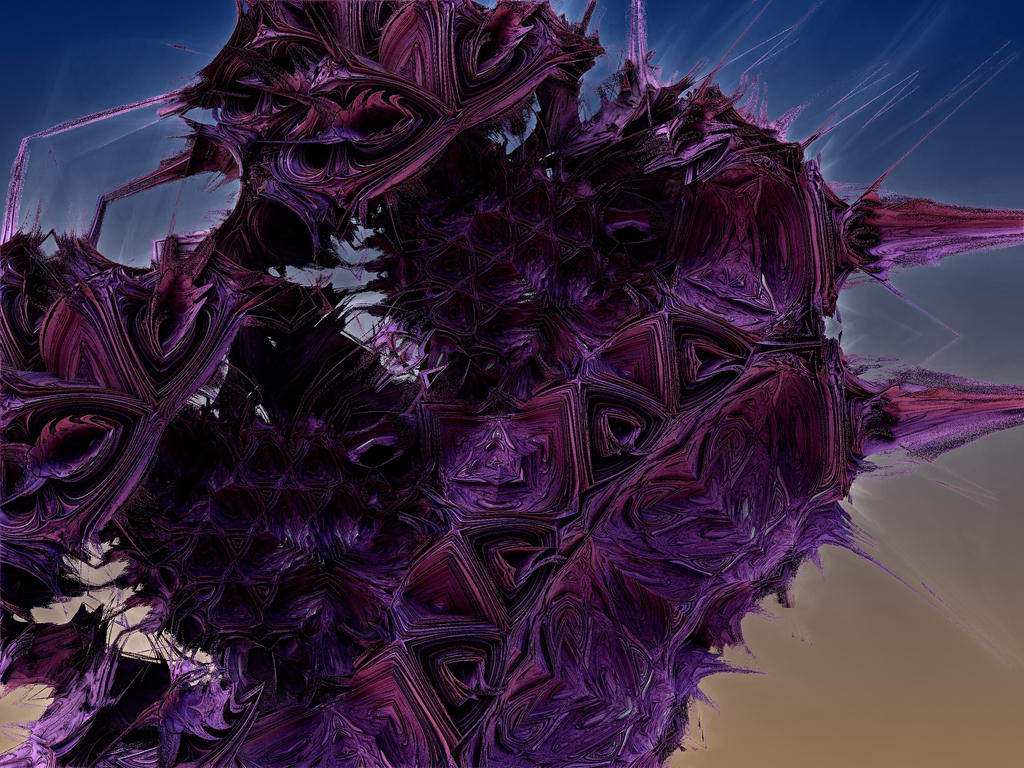 Purple Thing Rude Looming Purple Thing by Nigel-1 on DeviantArt