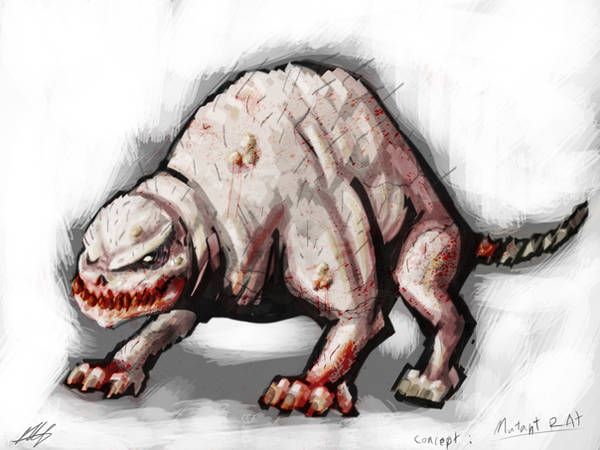 Quick Paint: Mutant Rat by Kiru100