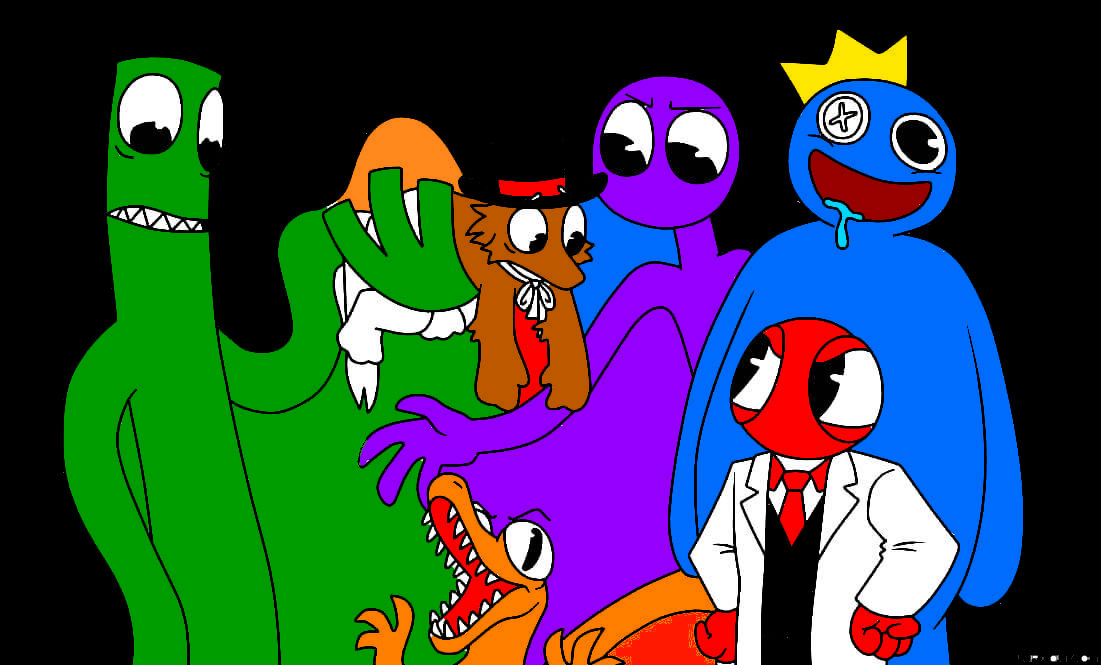 Rainbow friends chapter 2 all characters by johnnyboy131313 on