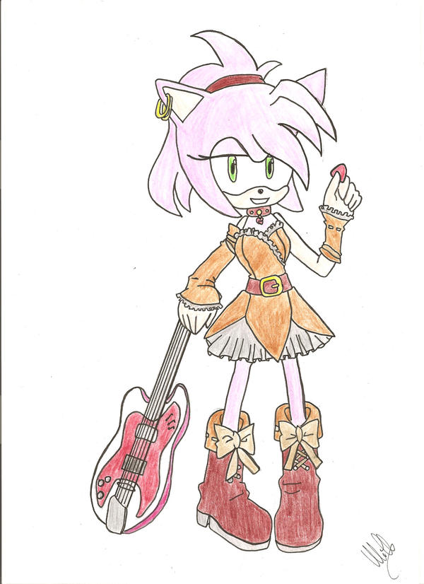 Amy rock by will15 on DeviantArt