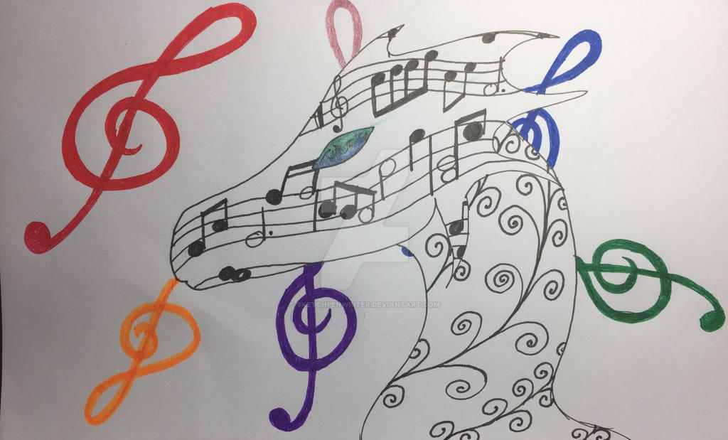 Music patterns by SketchPenWriter on DeviantArt