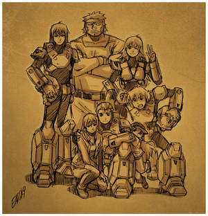 ROBOTECH: TNG group pic