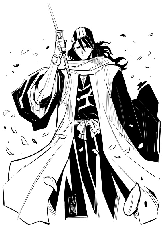 Byakuya Kuchiki Sketch