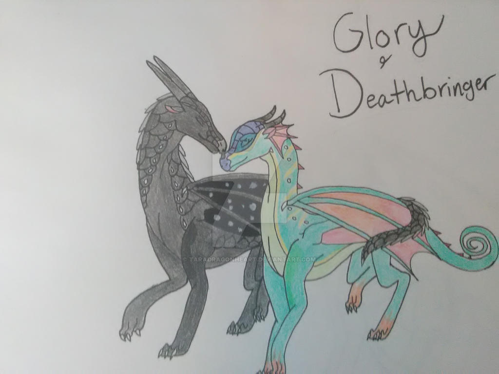 Deathbringer And Glory By Taradragonheart On Deviantart Deathbringer And Glory By Taradragonheart On Deviantart