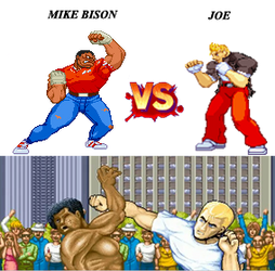 Street Fighter 1 - Mike vs Joe