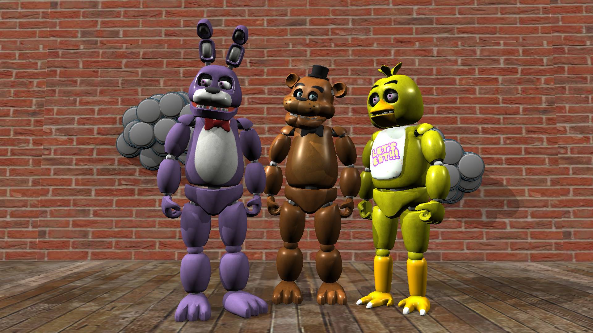 Splinks Puppet FNAF Movie recreation with splinks models by spinosaurusfan2001 on ...