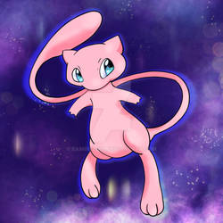 Mew Psychic type Mythical Pokemon