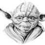 Master Yoda Pencil Drawing