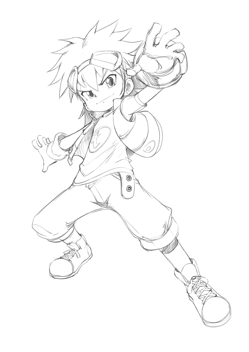 Taiki Kudou sketch by Bleedman