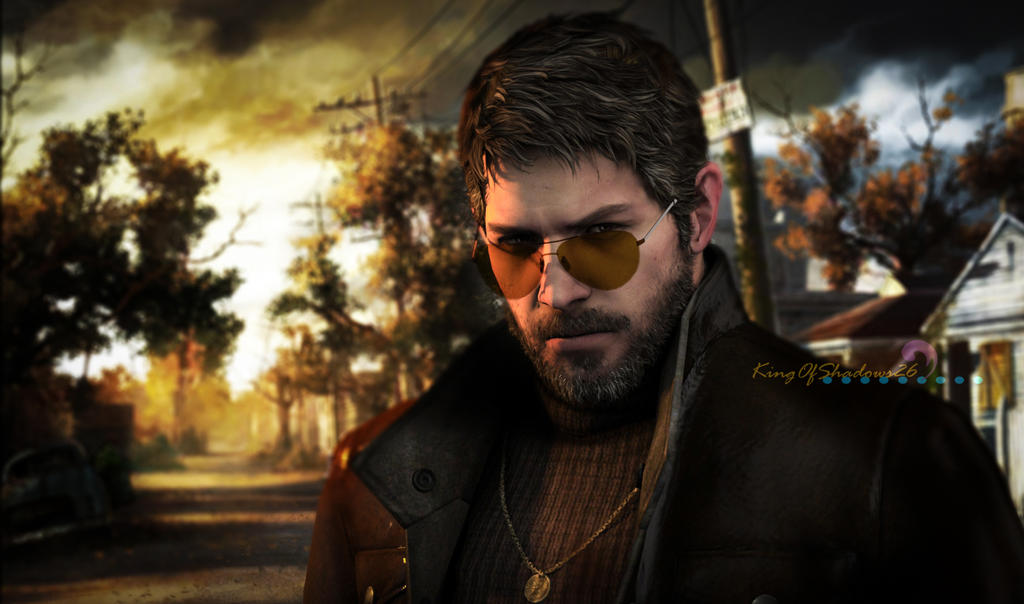 I can't keep running away..(Chris Redfield)