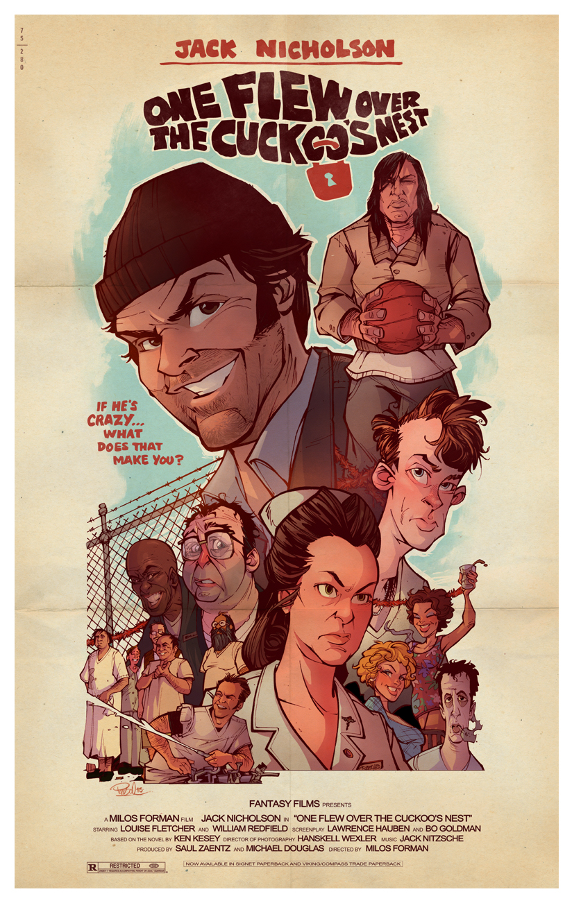 One Flew Over the Cuckoo's Nest by blitzcadet on DeviantArt
