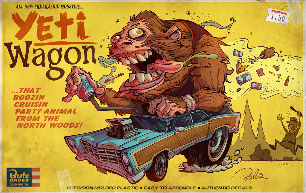 Yeti Wagon by blitzcadet