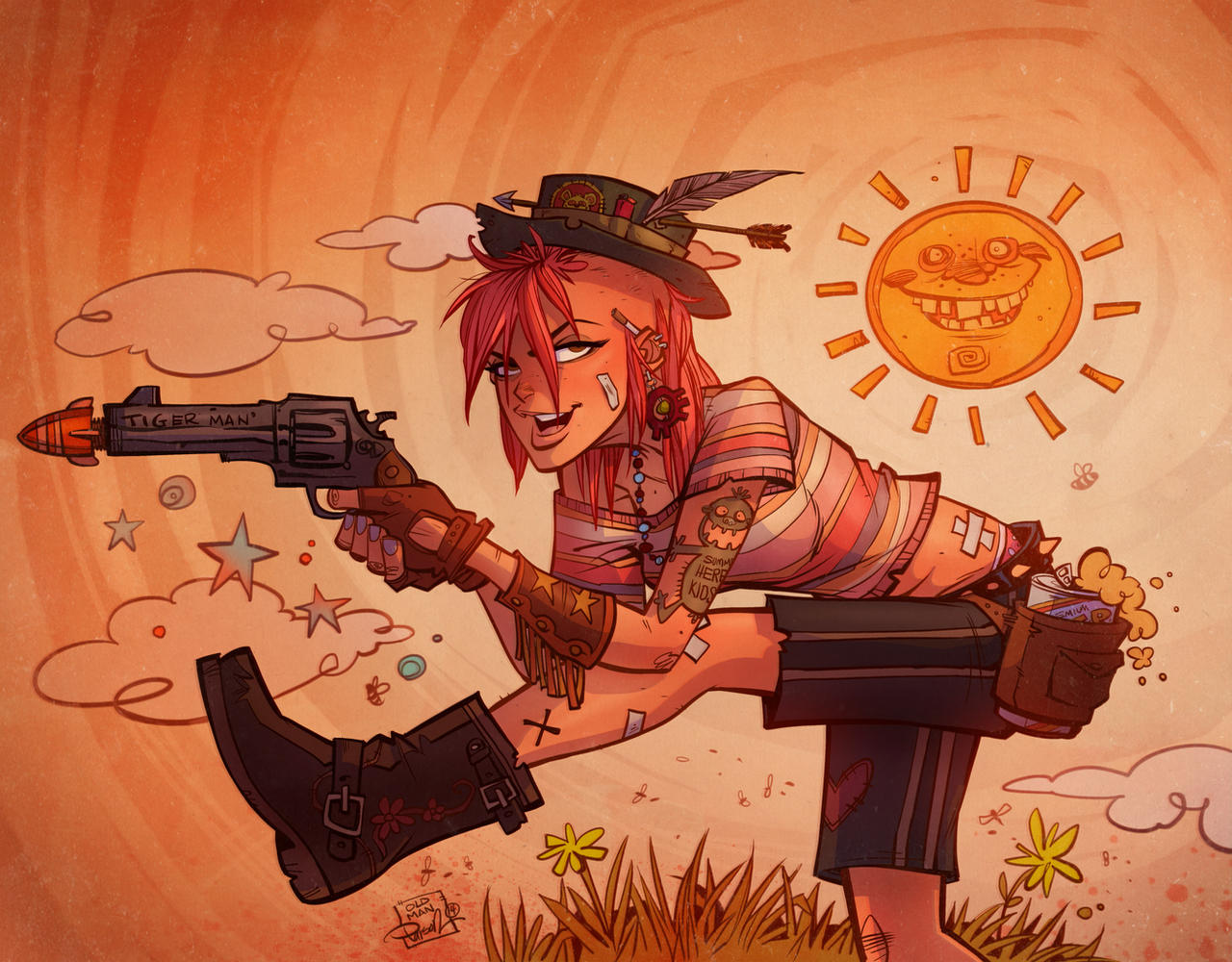 Tank Girl Sunshine by blitzcadet