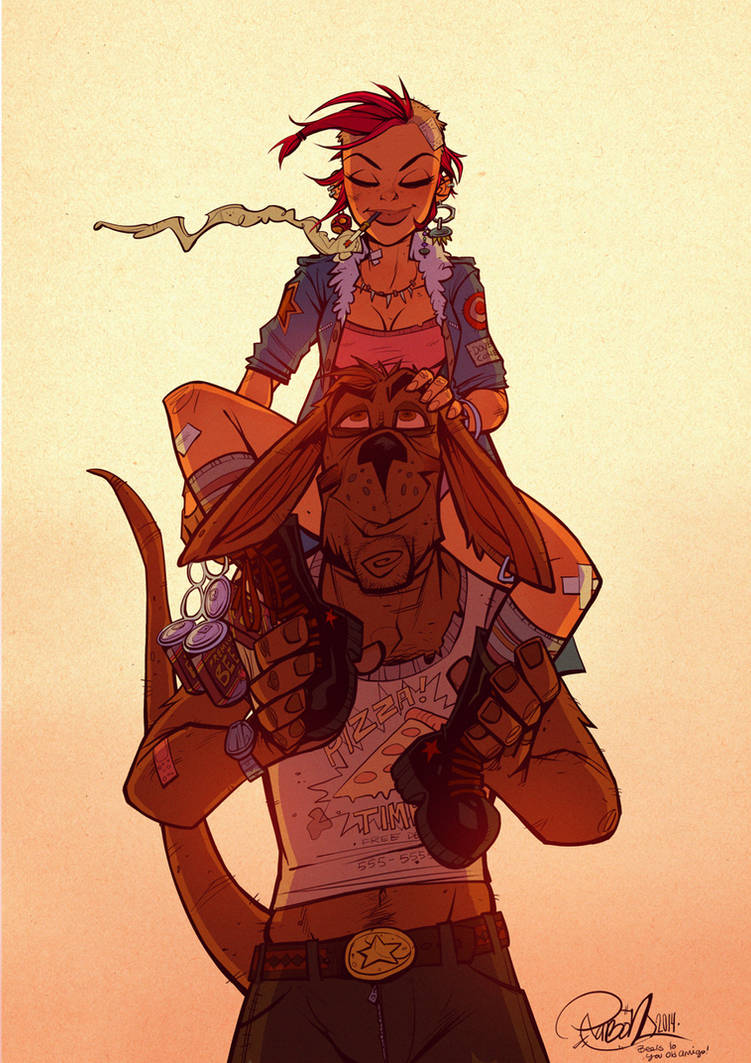 Tank Girl Sweethearts by blitzcadet