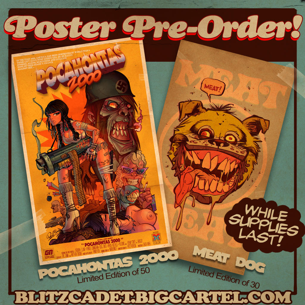 POSTER PRE-ORDER! by blitzcadet