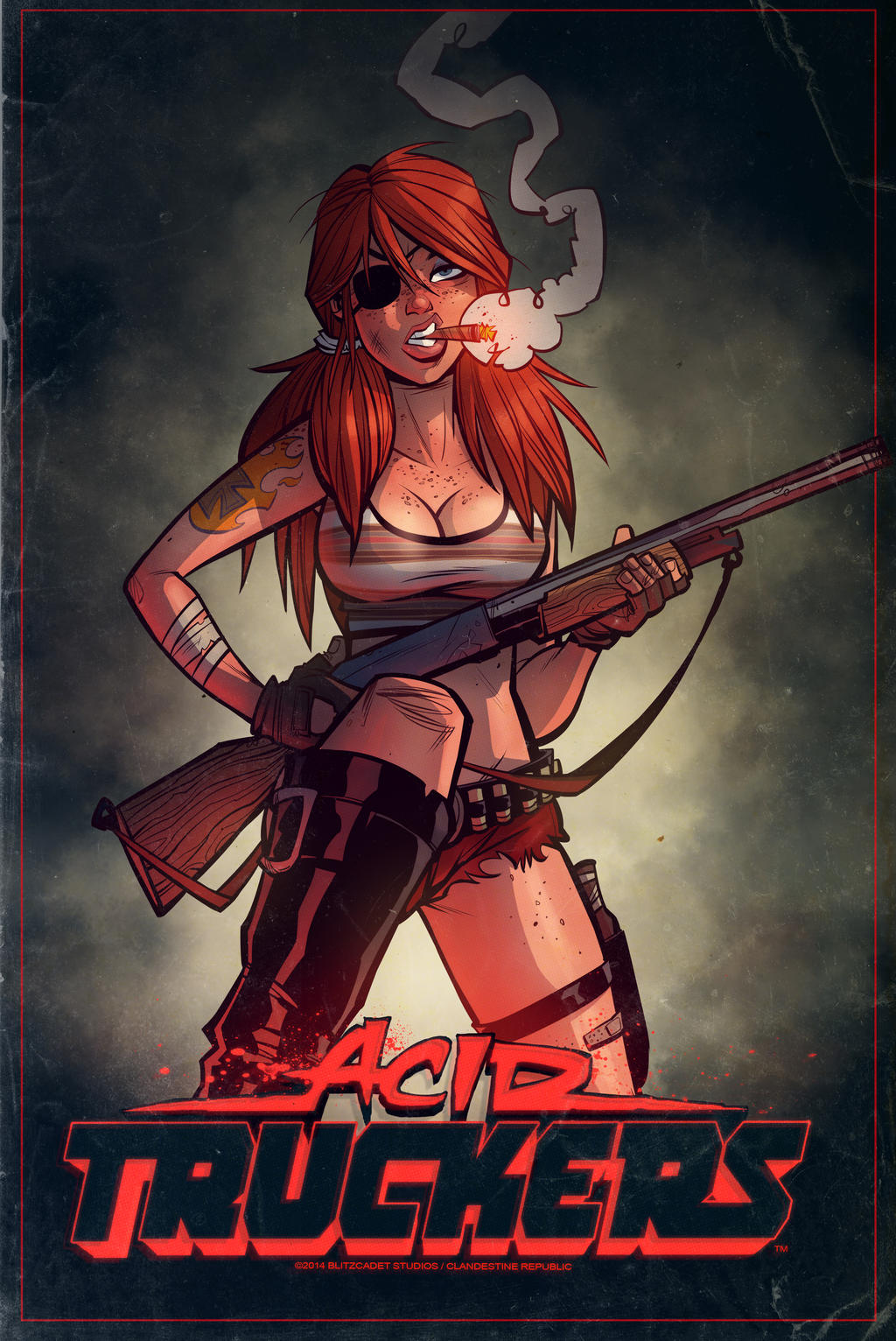 Acid Truckers : One-eyed Becky by blitzcadet