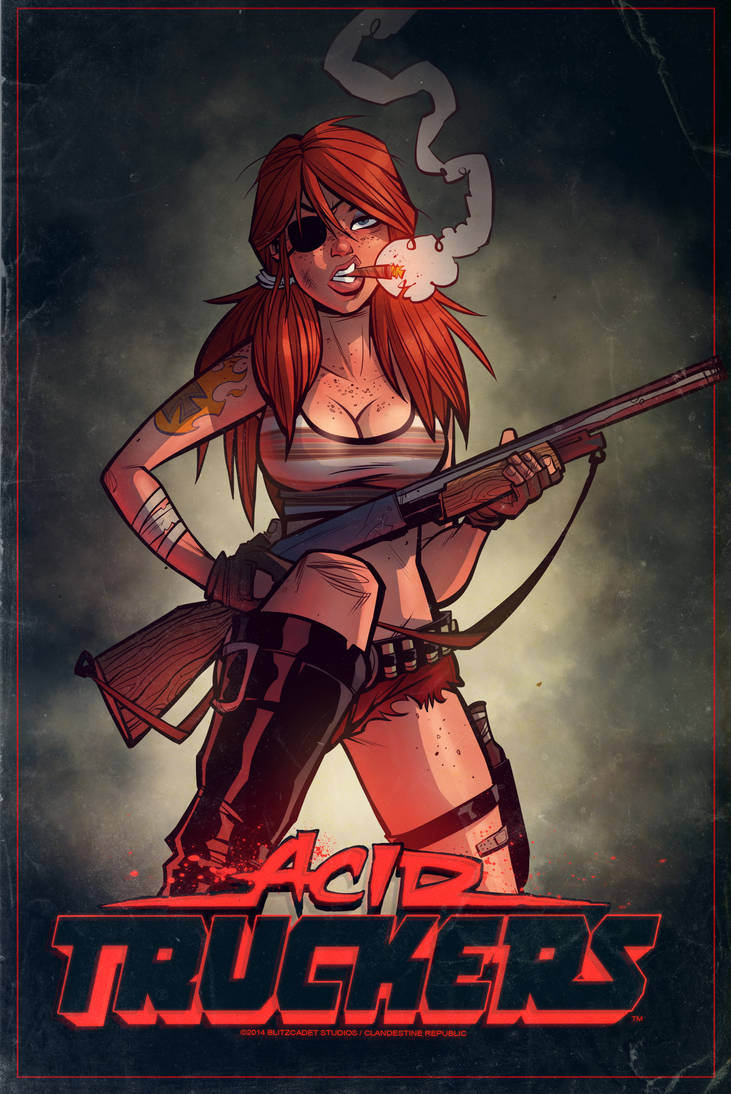Acid Truckers : One-eyed Becky by blitzcadet