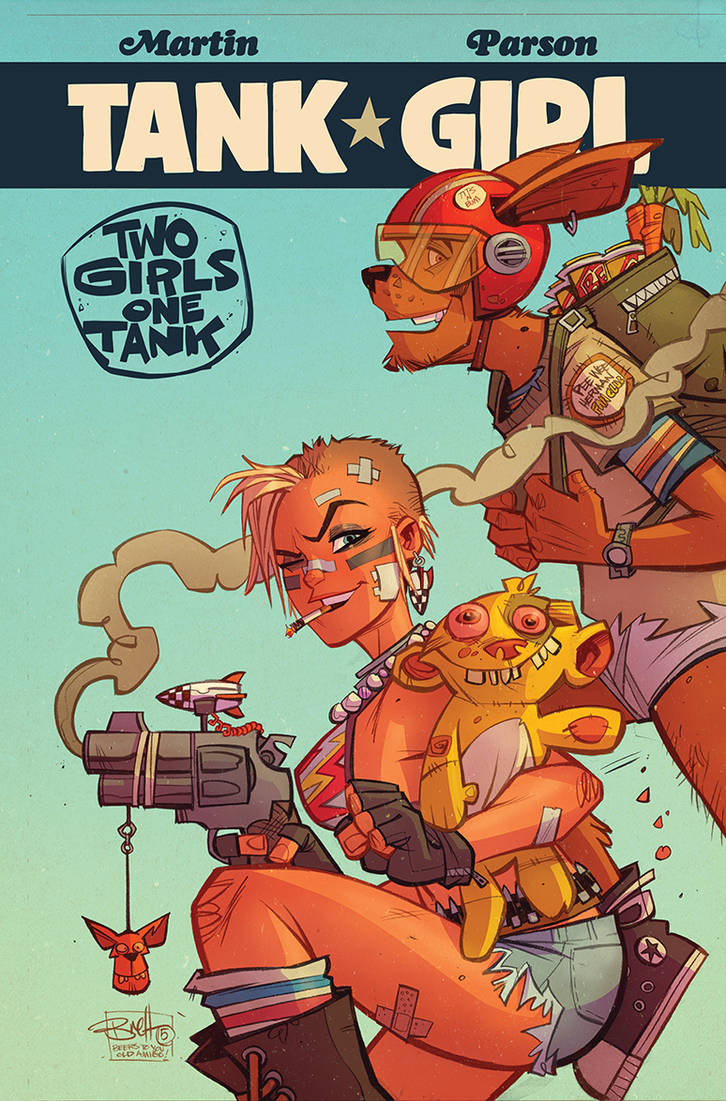 Tank Girl : Two Girls One Tank #2 by blitzcadet