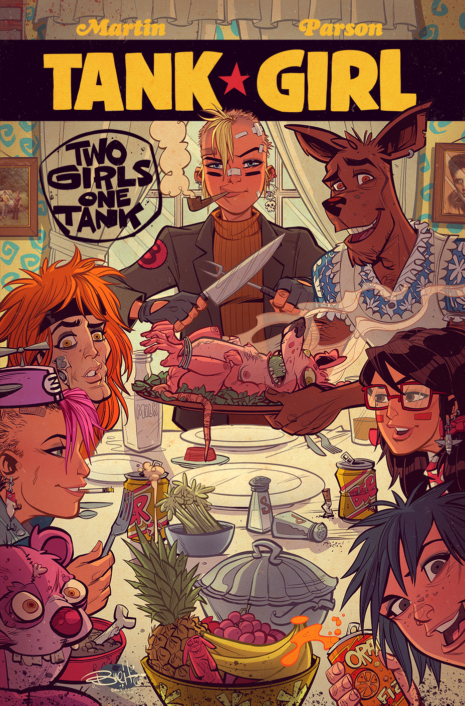 Tank Girl : Two Girls One Tank #3 by blitzcadet