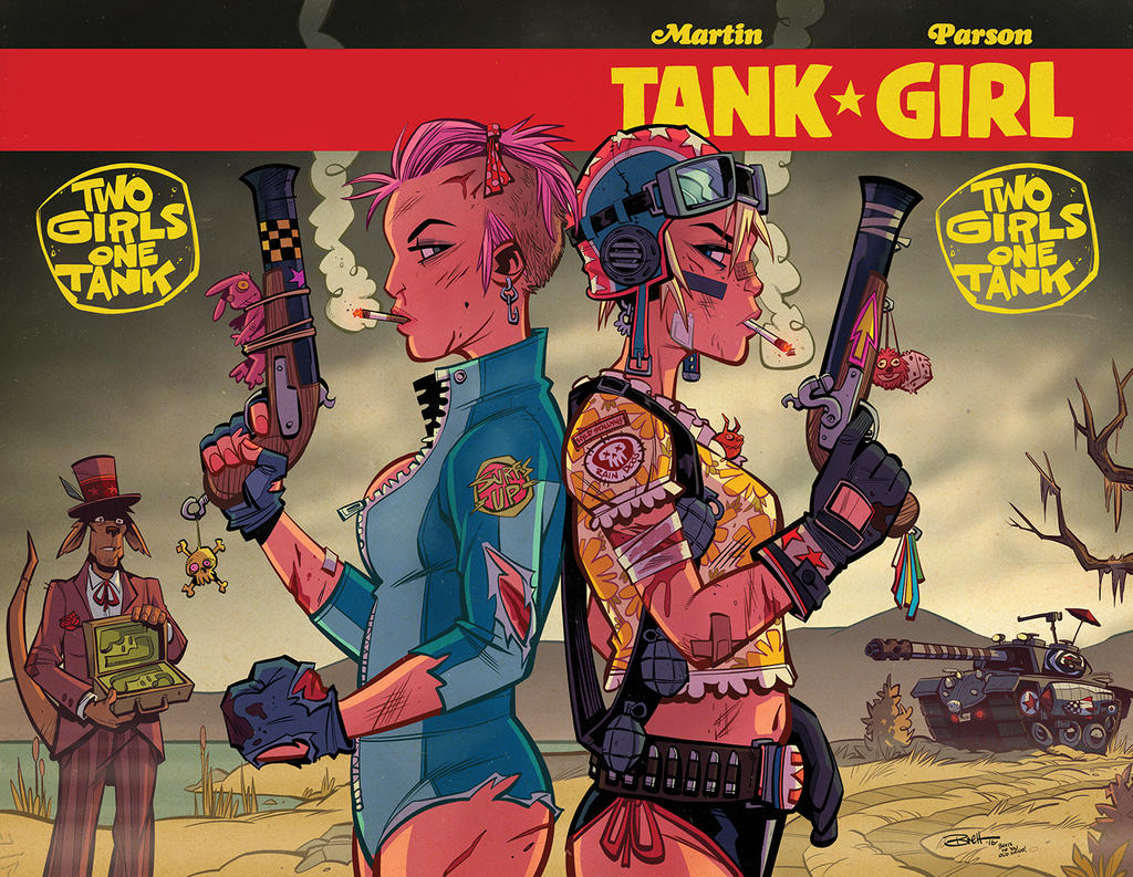 Tank Girl : Two Girls One Tank #4 by blitzcadet