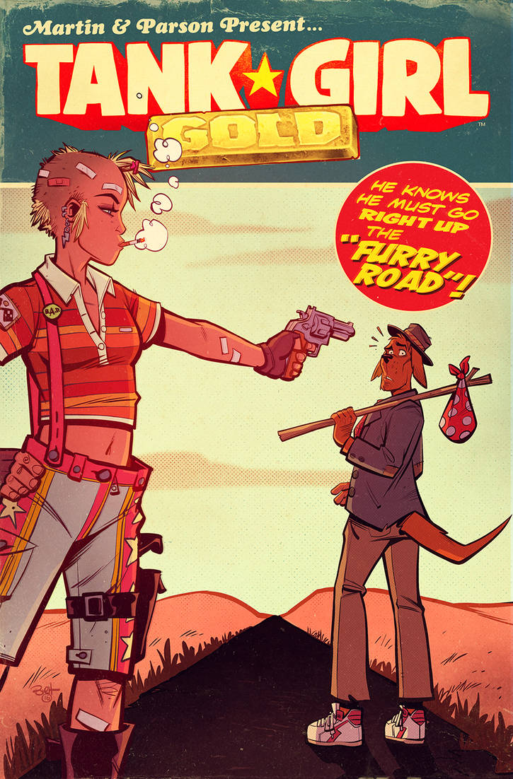 Tank Girl GOLD #1 by blitzcadet