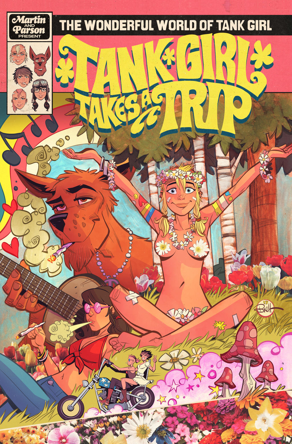 Wonderful World of Tank Girl #4 by blitzcadet
