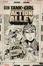 Action Alley #1 Cover C Artist Edition Cover