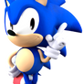 Classic Sonic 4k render