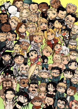 Fullmetal Alchemist Chibi