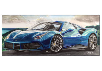 Ferrari 488 GTB by Stephen59300