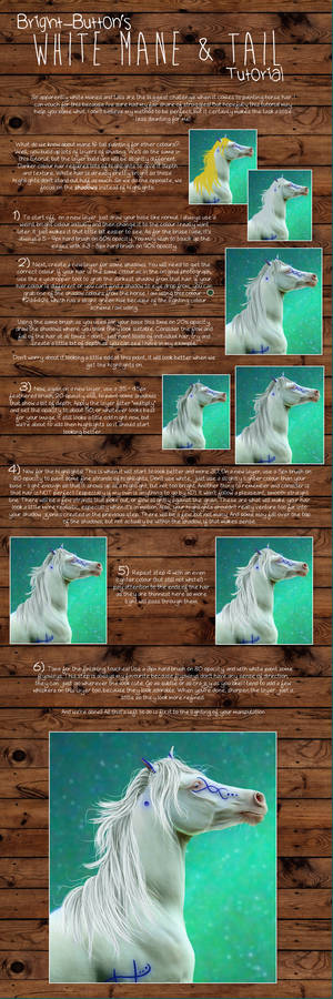 White Mane and Tail Tutorial