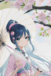 Sakura anime girl 