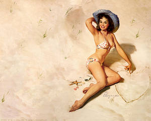 Pin-up wall.