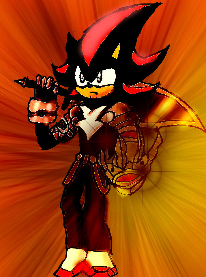 Shadow the Hedgehog as Raven by MichealSymson on DeviantArt