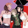 Ishimaru, Mondo and Makoto | Genderbend