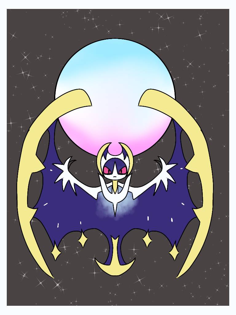 Lunala by Nerionor on DeviantArt