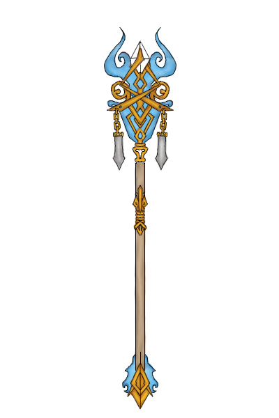 Aqua Staff by gfxslave on DeviantArt