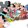 Mickey Mouse Disney - Colored