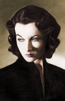 Vivien Leigh IV in colour