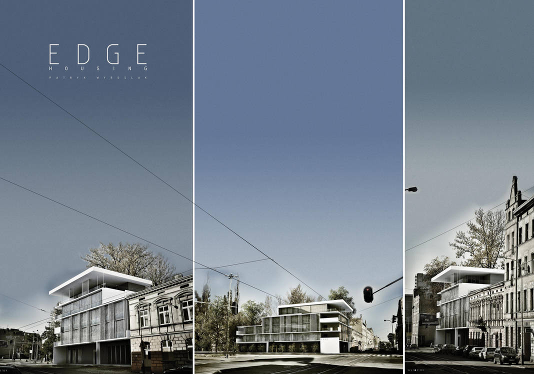 My new architectural project - EDGEhousing concept