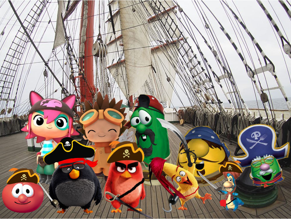 The Pirates Who Don't Do Anything (2008) Render by liamandnico on DeviantArt