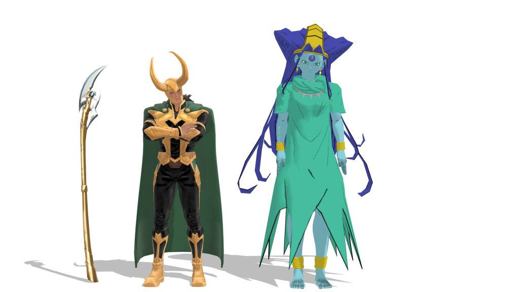 Loki Mmd MMD Loki and Oceanus Shenron by Entzminger500 on DeviantArt