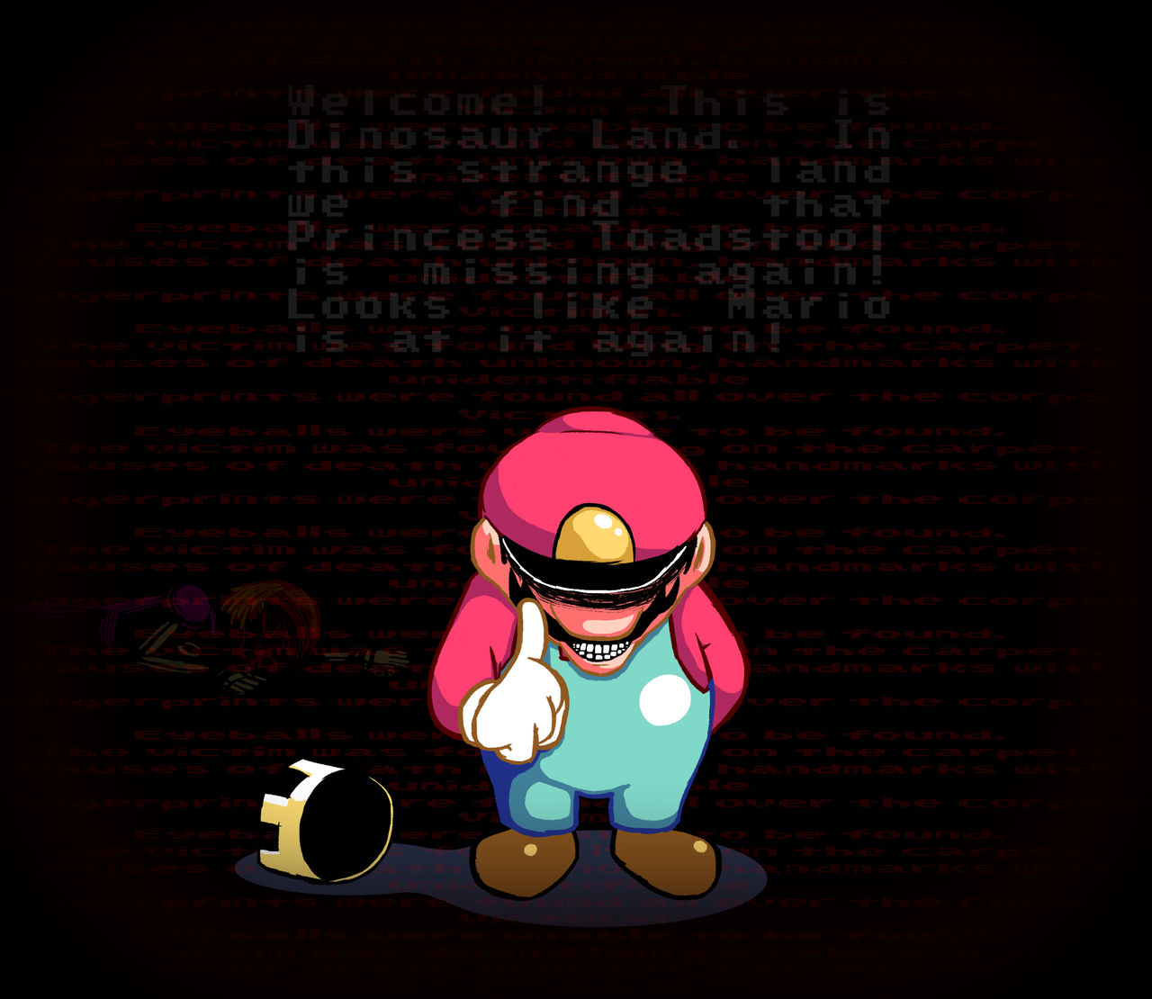Mario Coexist Looks like Mario is at it again! by KoopsterArt on DeviantArt