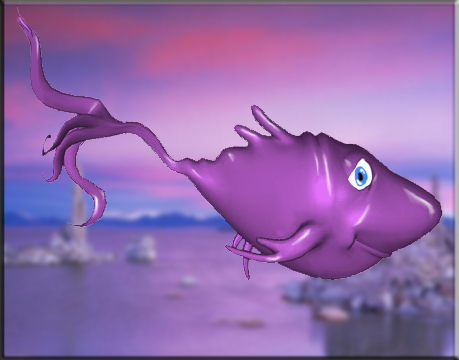 Seuss Purple Fish