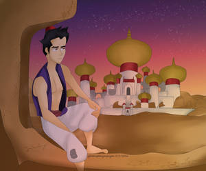 Mako in Agrabah for MegaMovieMonday